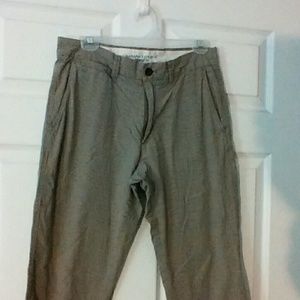 Pinstripe lightweight pants